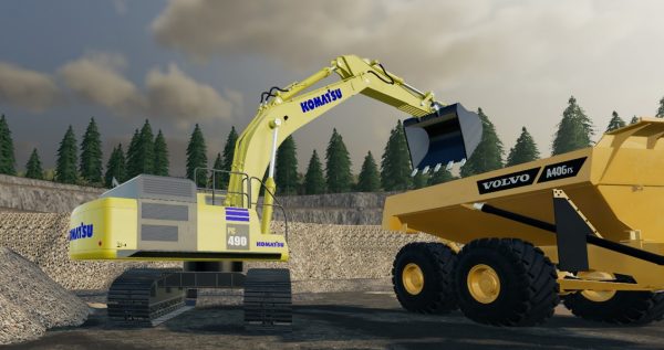 Excavator Driver Training Rig - Single Screen